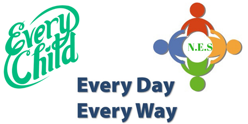 banner of "every child" that also reads "every day every way"