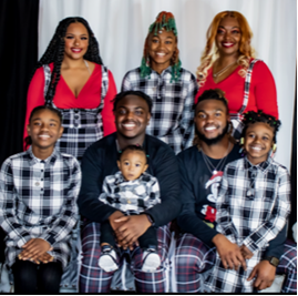 Ms. Angela S. White and family