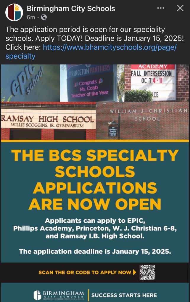 Specilaity School Application