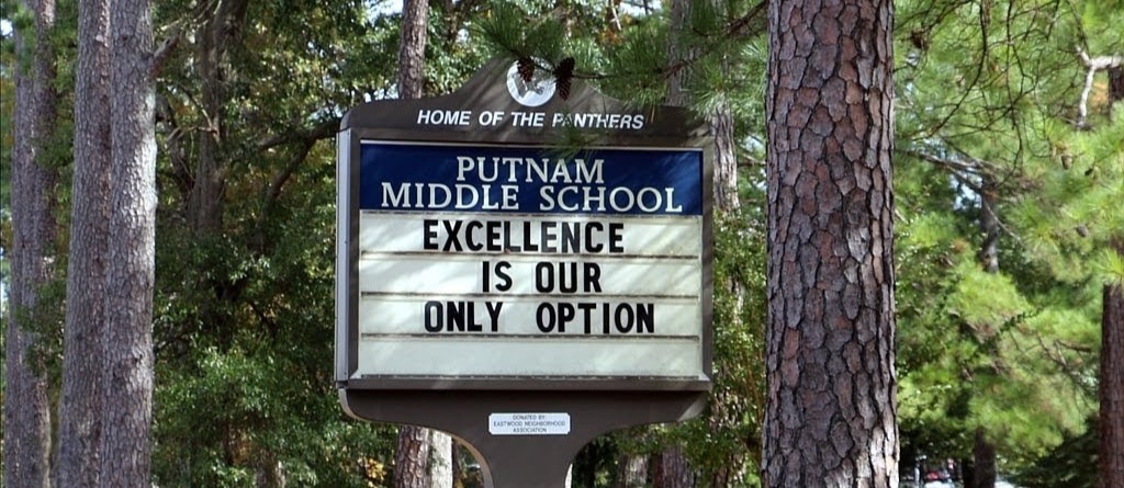 Putnam Middle School - Home of the Panthers - Excellence is our only option