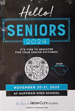 Hello Seniors 2024 Its time to register for your senior pictures