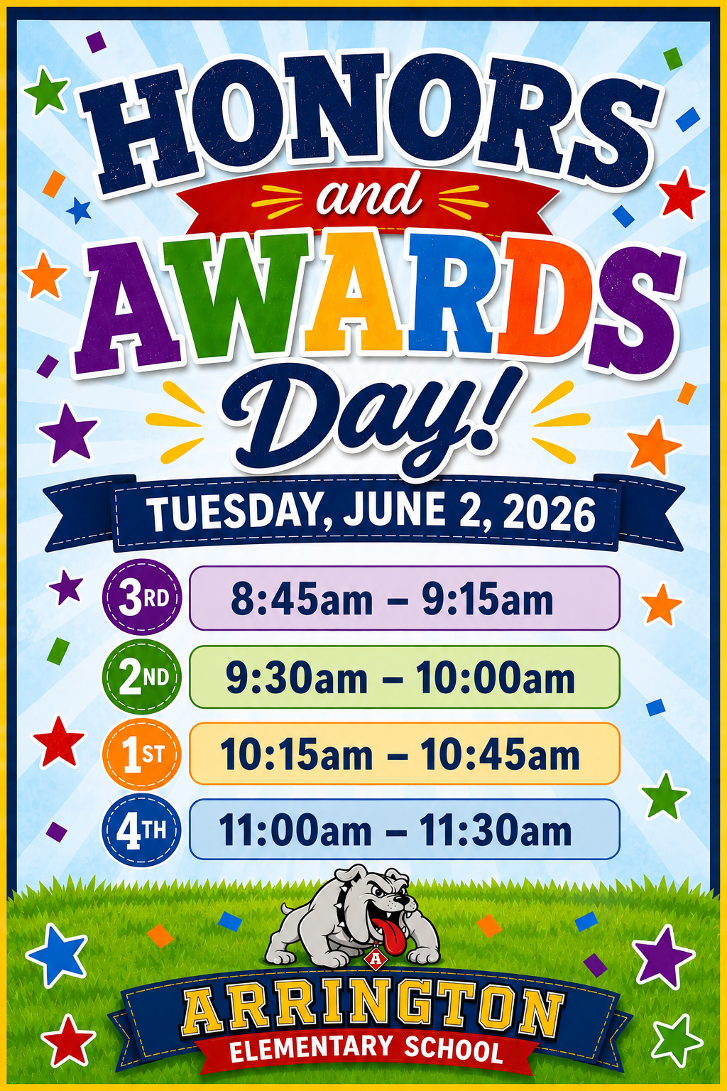 Honors and Awards Day
