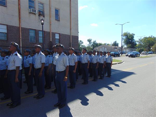 Army JROTC cadets
