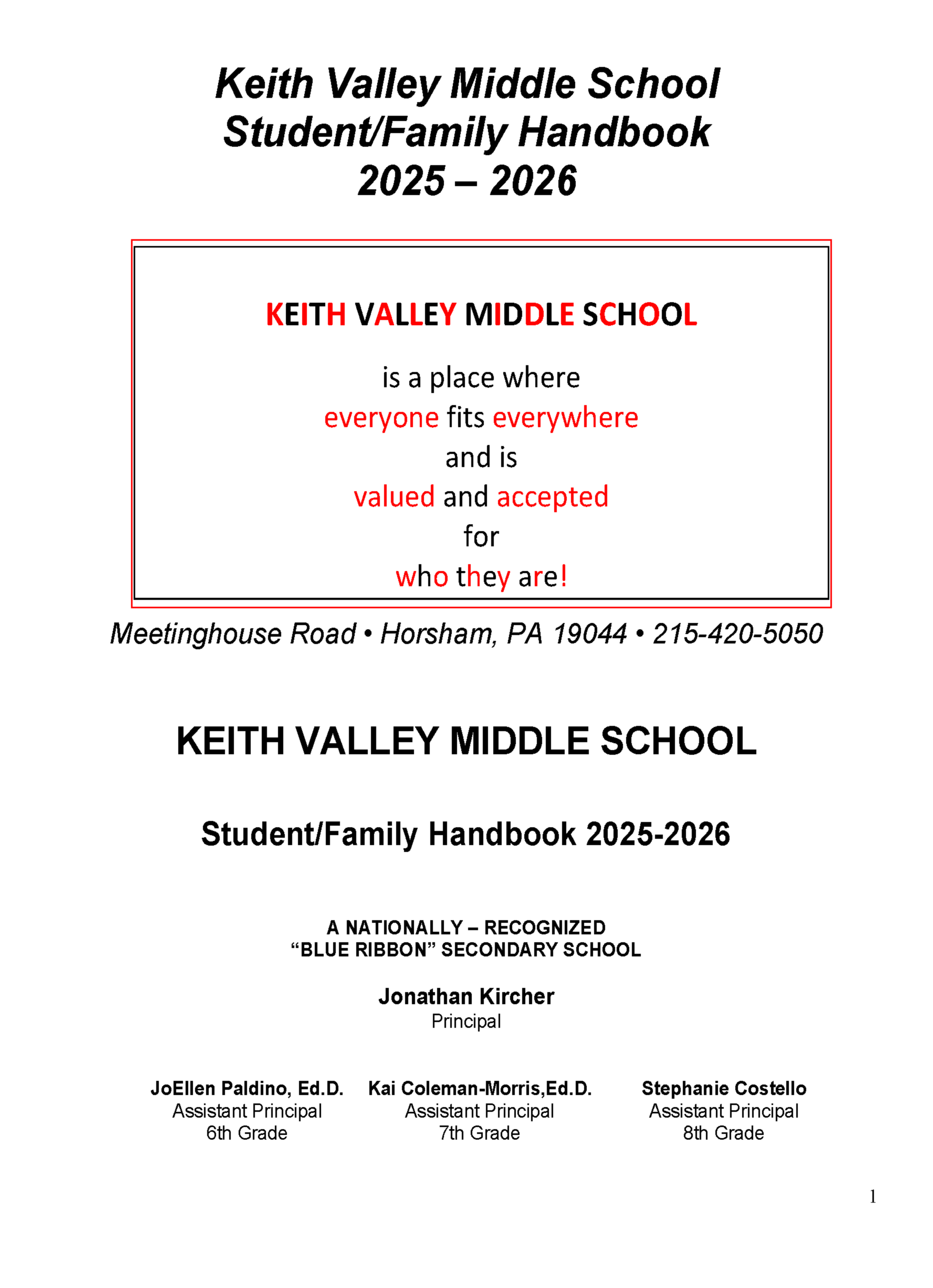 KV Handbook