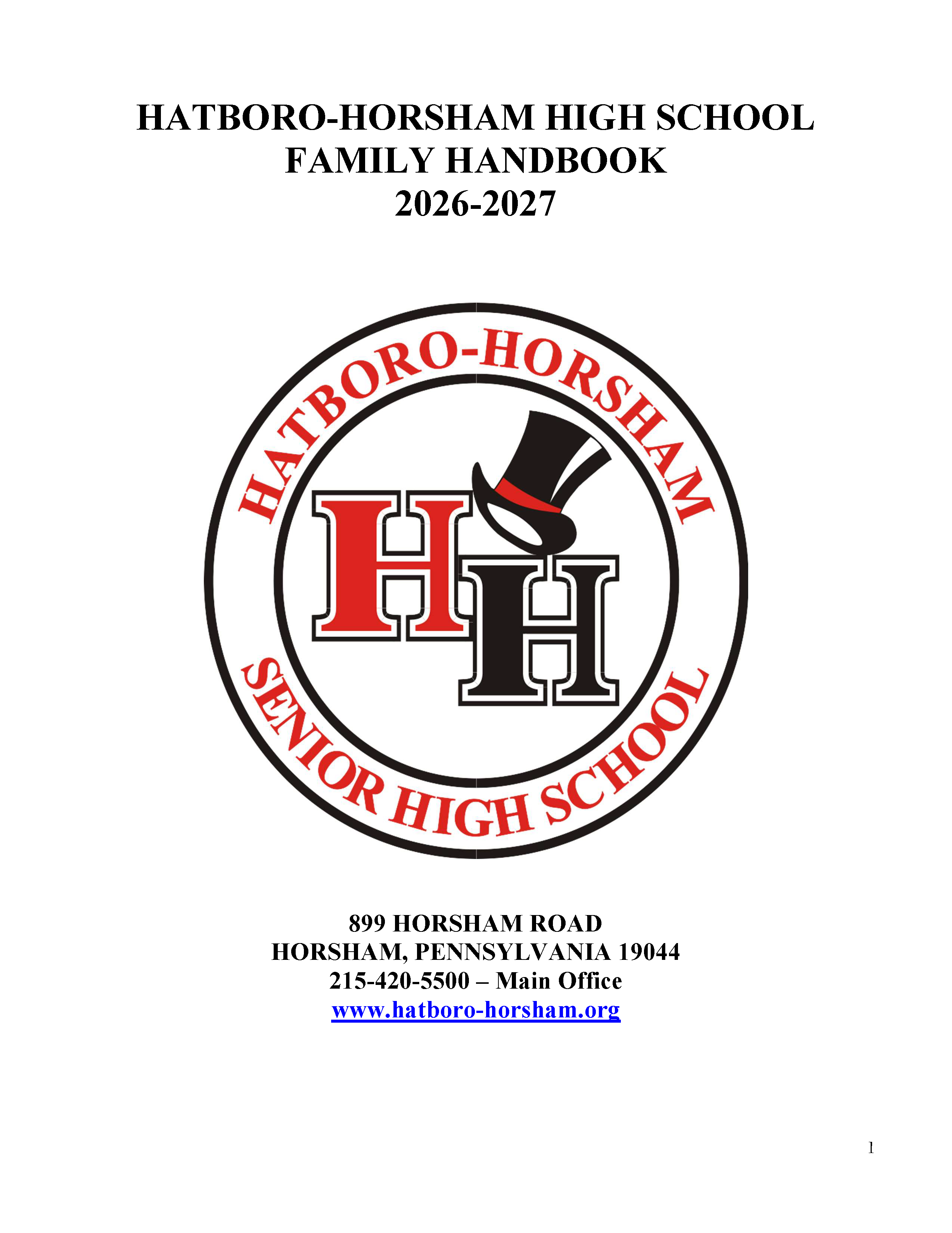 High School Handbook