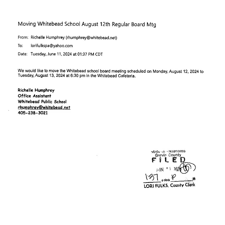 Rescheduling meeting from August 12th to August 13th 2024