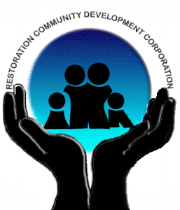 Logo for Restoration Community Development Corporation