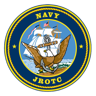 Navy JROTC - Sail boat with anchor and American bald eagle