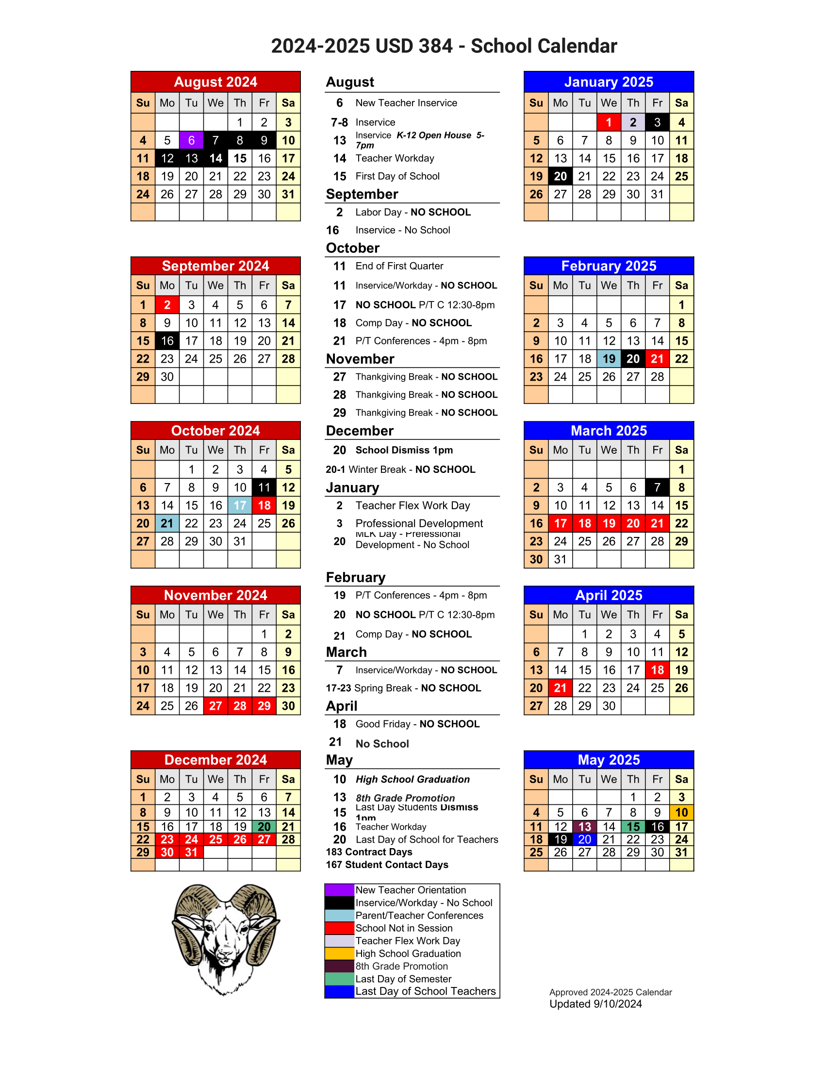 24-25 Calendar