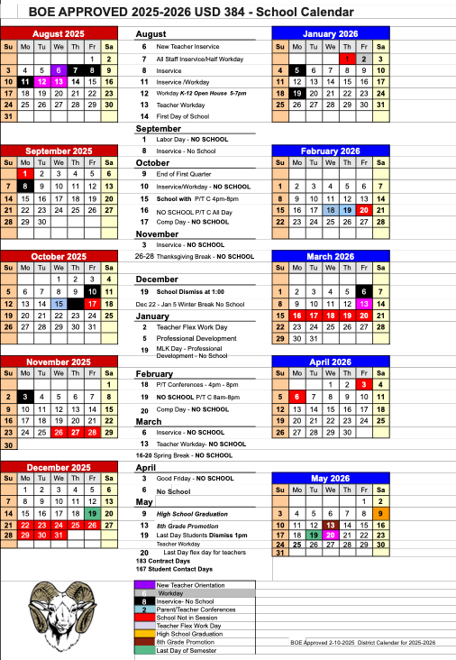 calendars | Blue Valley USD 384