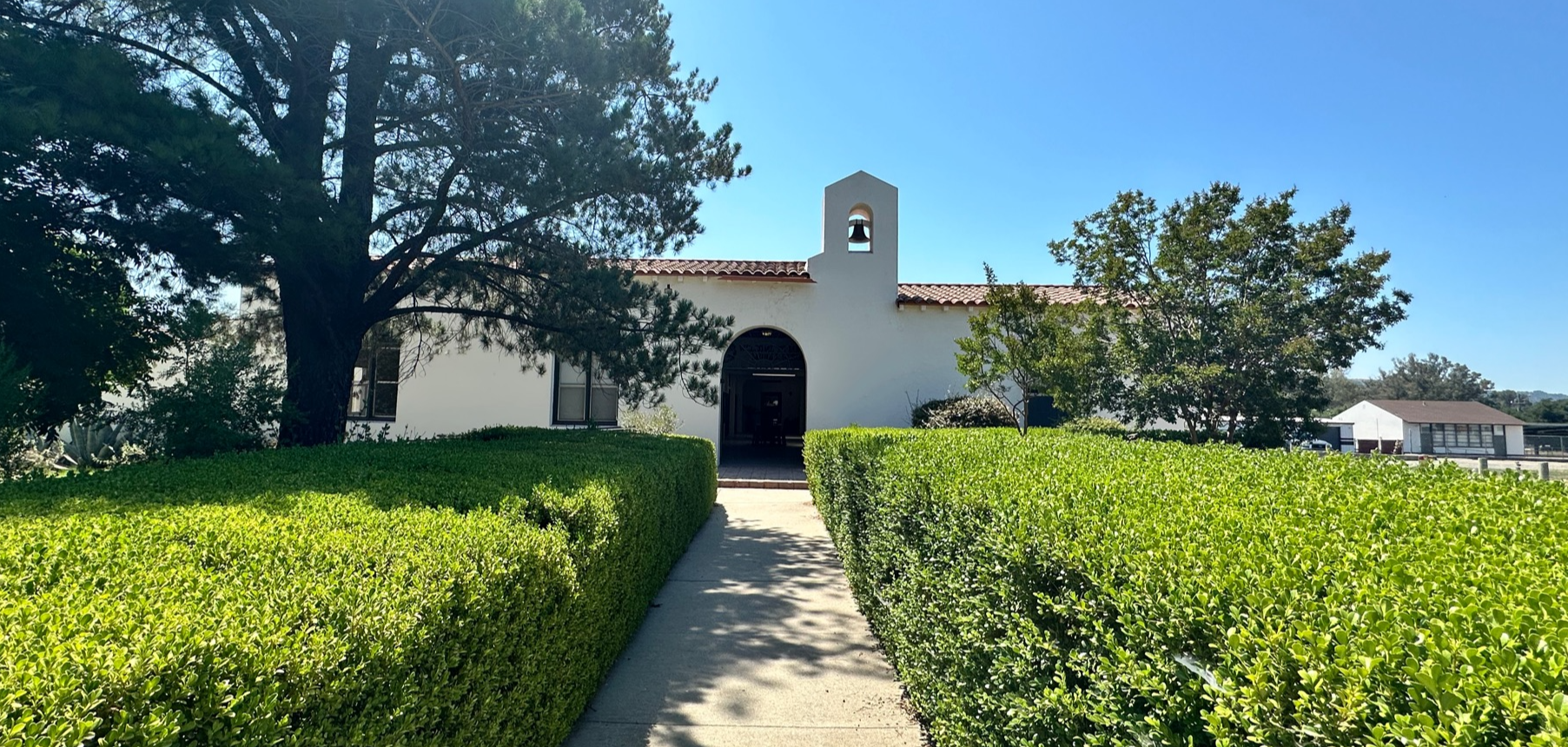 A photo of the school building