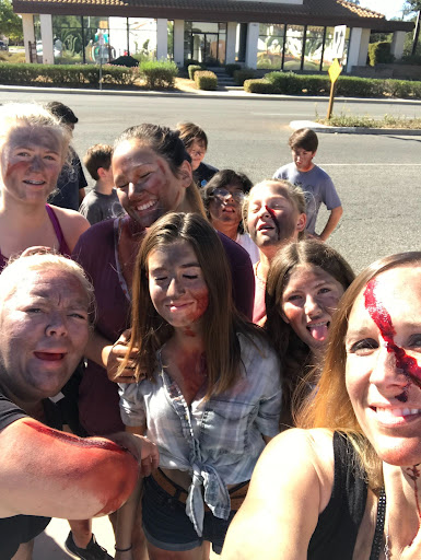 students as zombies