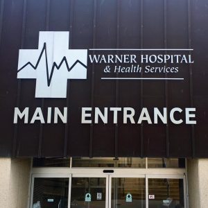 Warner Hospital Main Entrance