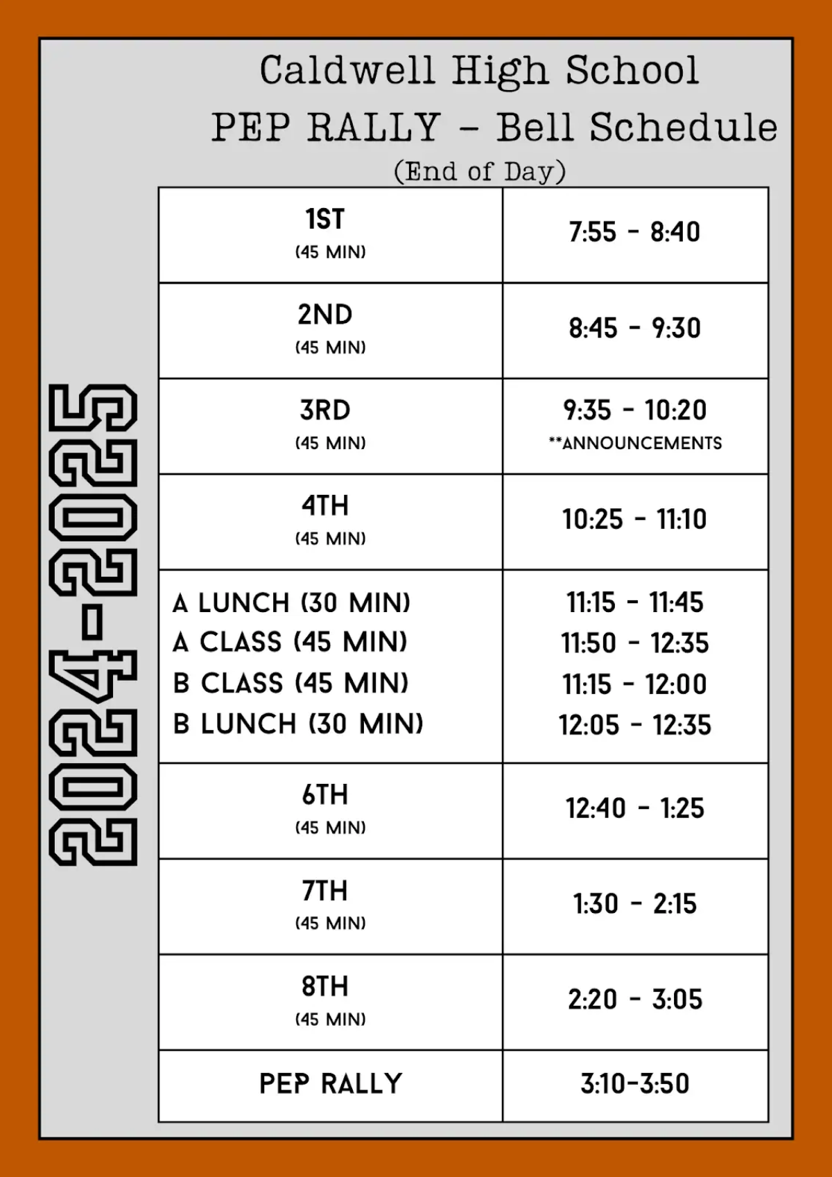 bell-schedules-caldwell-high-school