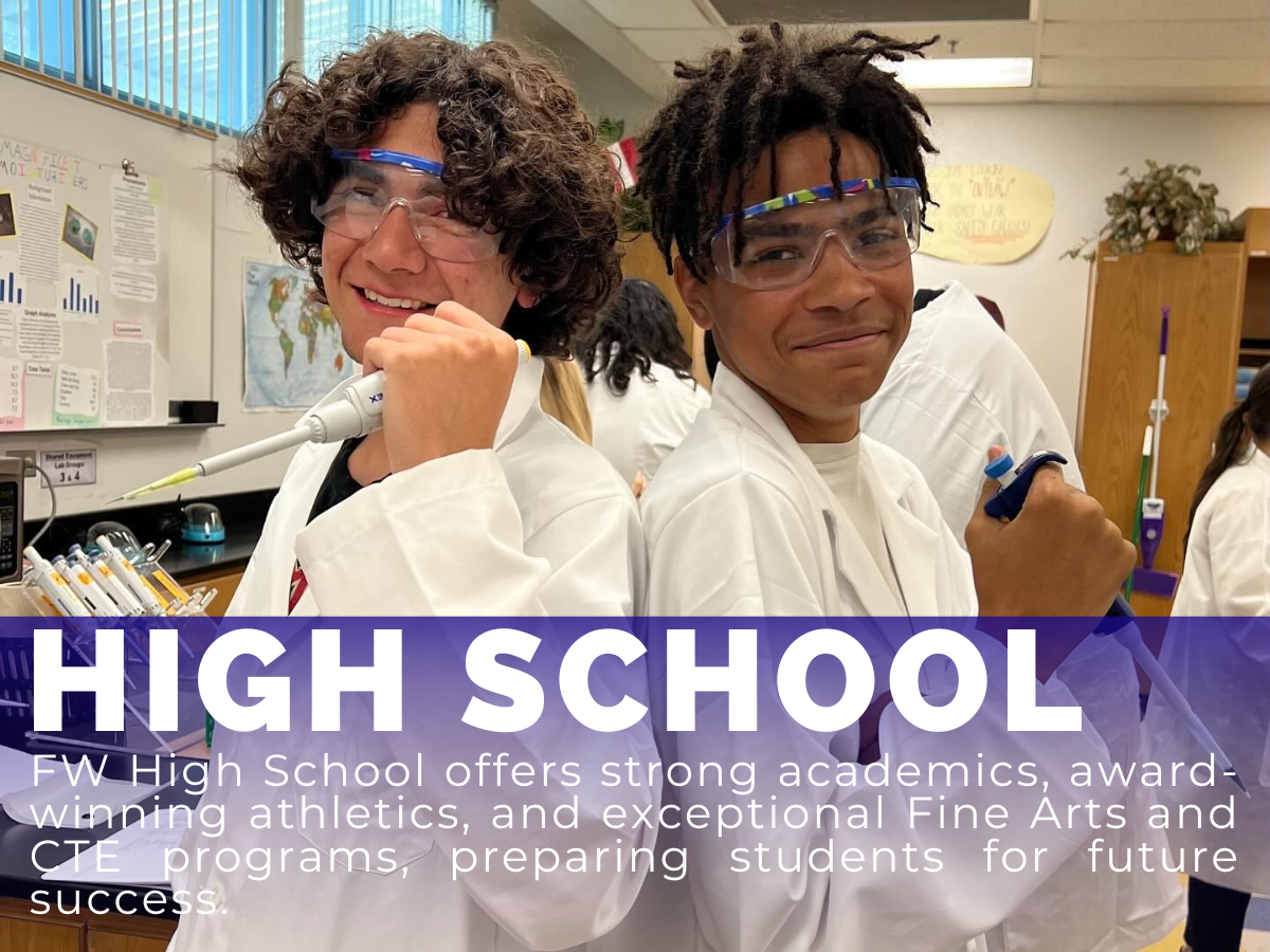 Flowing Wells High School - FW High School offers strong academics, award-winning athletics, and exceptional Fine Arts and CTE programs, preparing students for future success.