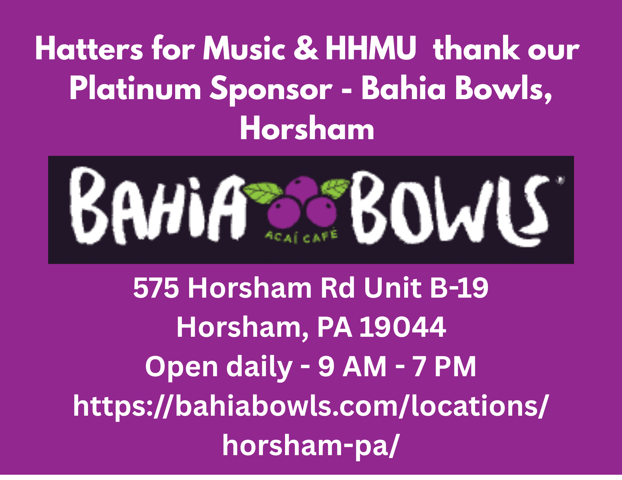 Bahia Bowls