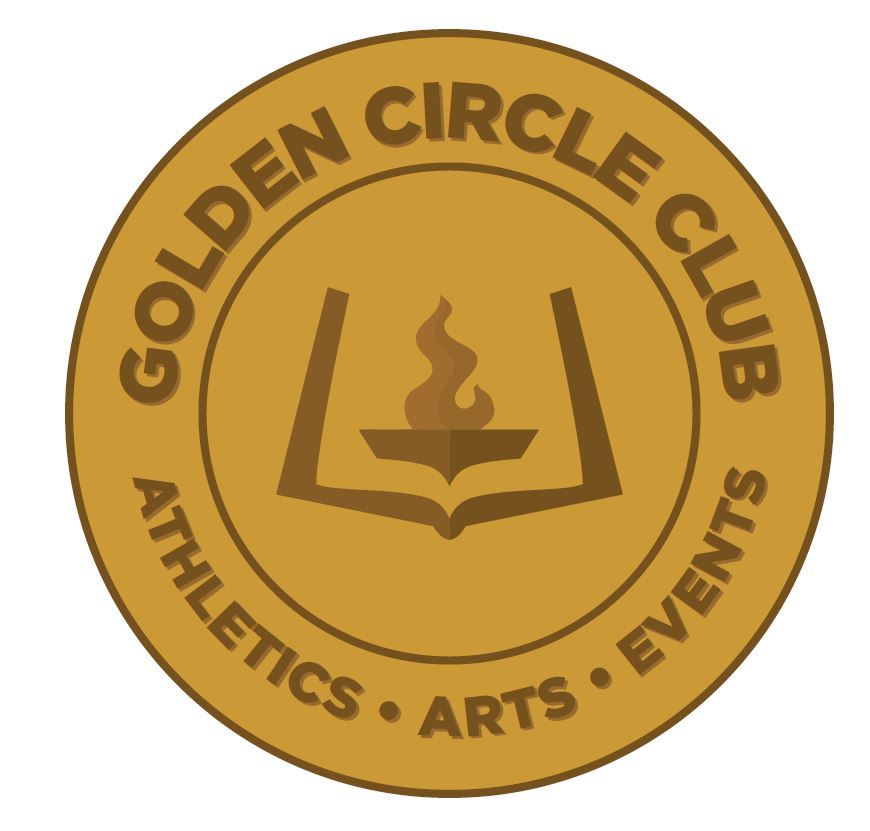 Golden Circle Club - athletics, arts, events, logo