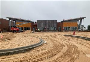 Construction site of the State-of-the-Art Campus