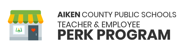 Aiken County Public Schools Teacher & Employee Perk Program Logo.