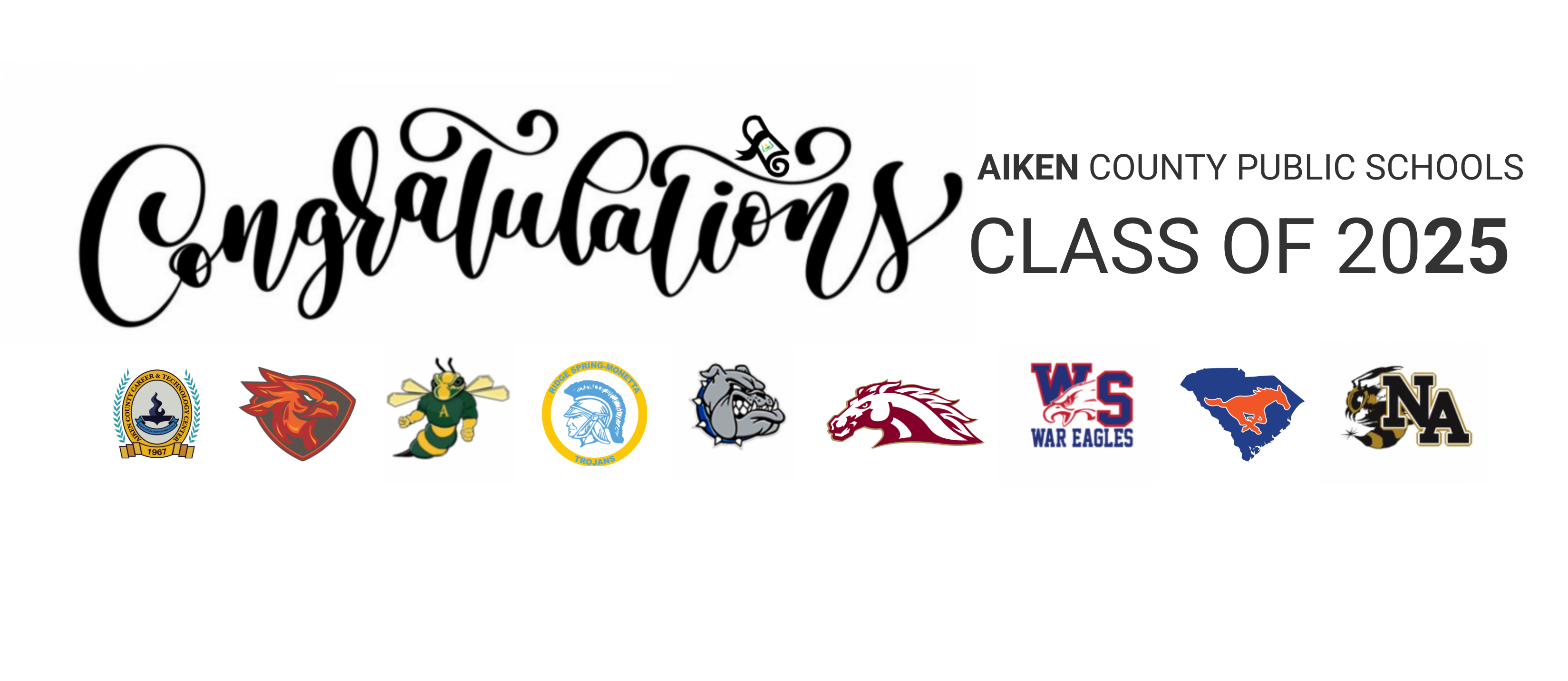 Congratulations Aiken County Public Schools Class of 2025
