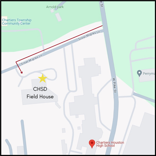 map direction to CHSD Field House