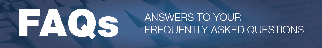 FAQs Answers to your frequently asked questions