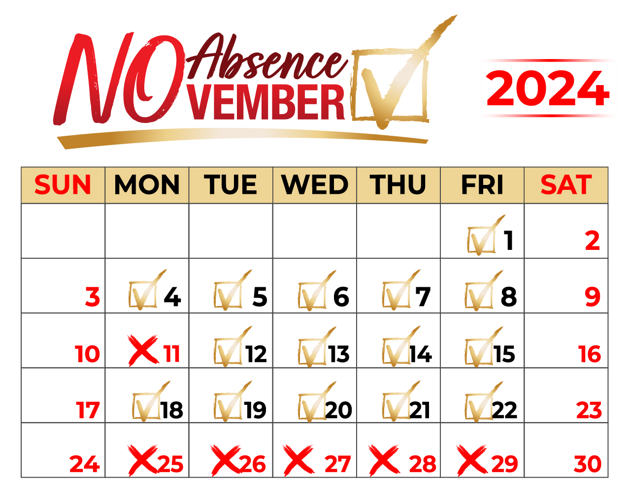 November 2024 Calendar