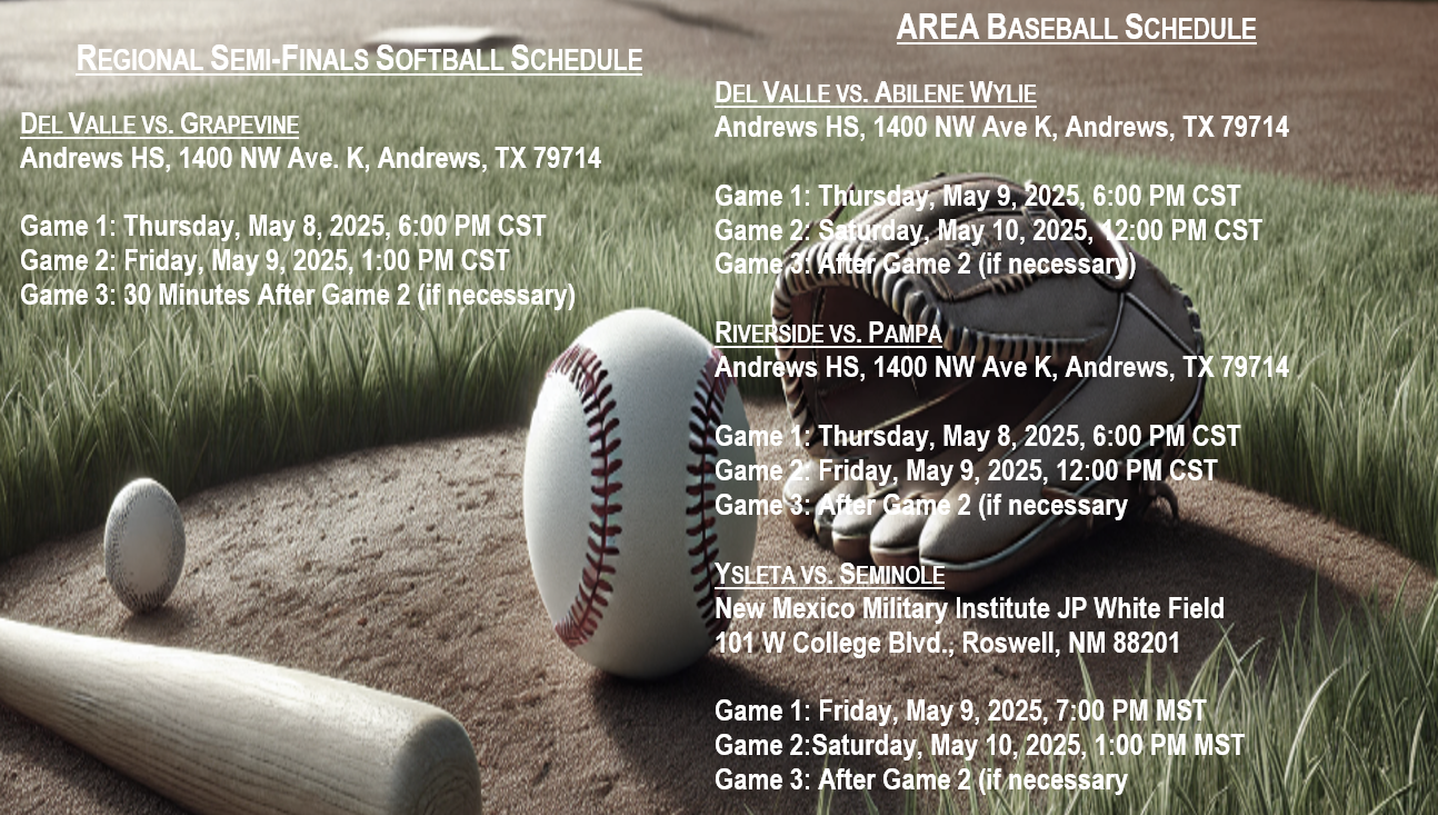 Baseball-Softball Schedule