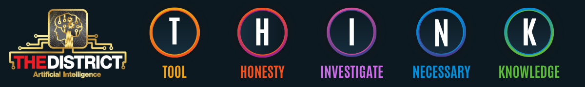 THINK - Tool, Honesty, Investigate, Necessary and Knowledge Graphic