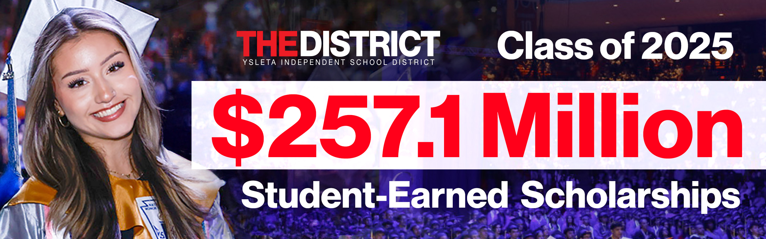 $257.1 Million in total scholarships for the Class of 2025.