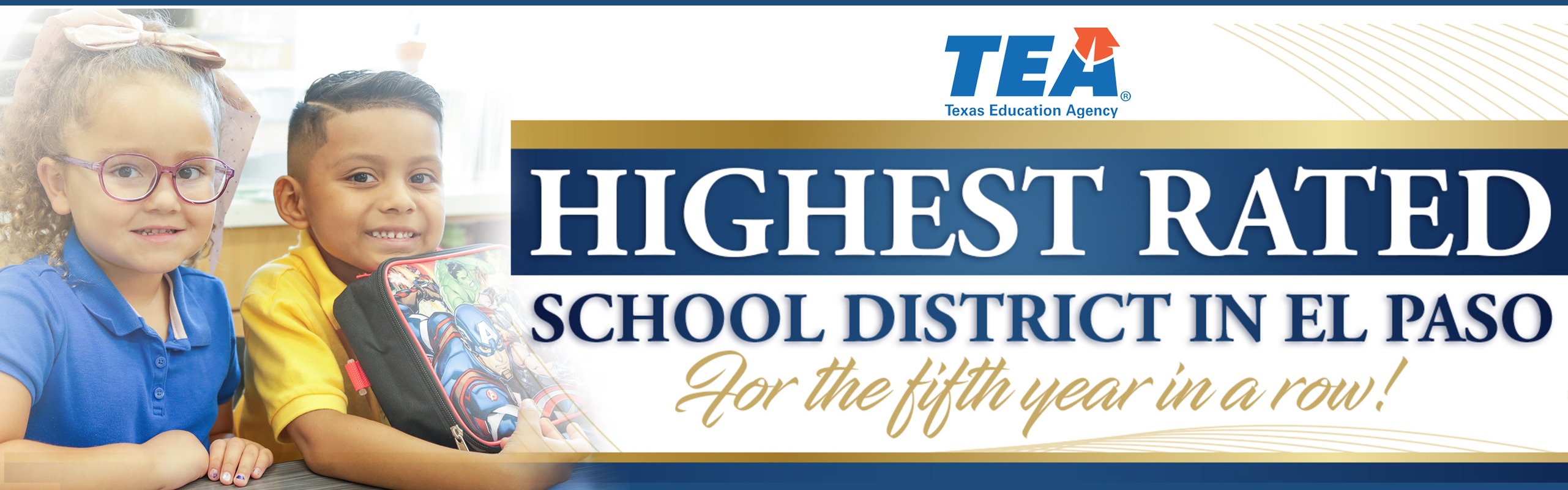 Highest Rated District 4 Years in a Row graphic