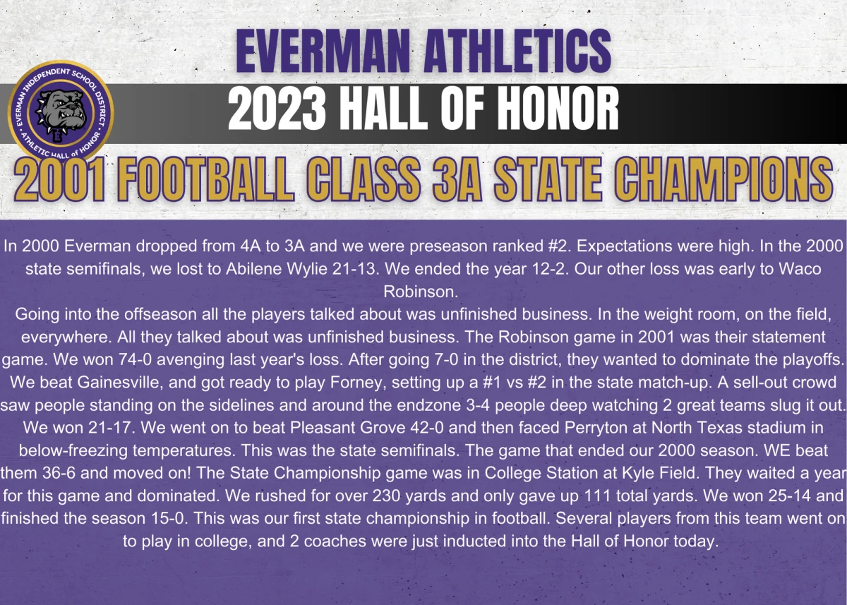 Athletic Hall of Honor of 2023