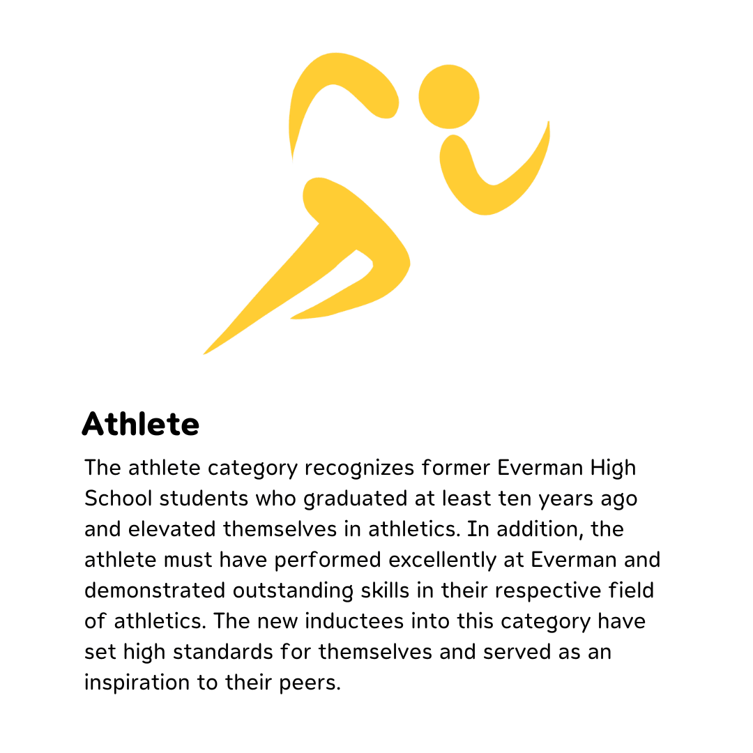 informative picture about the athlete