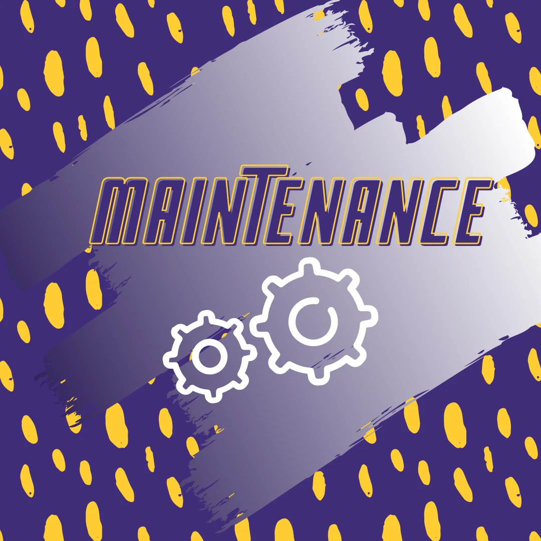 maintenance banner