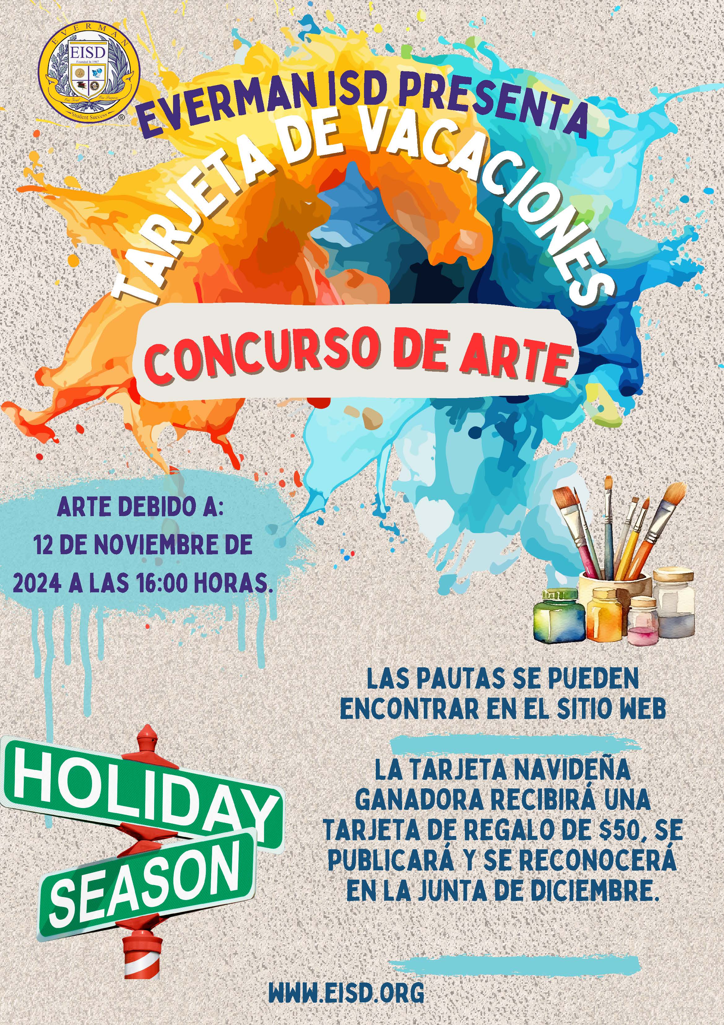 Spanish Holiday Art Contest Guidelines