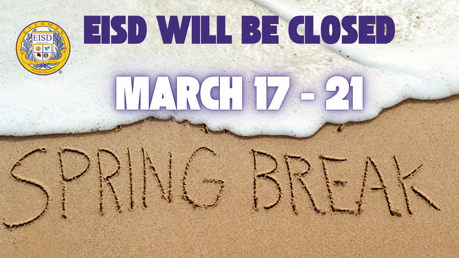 Everman ISD+Spring Break25'