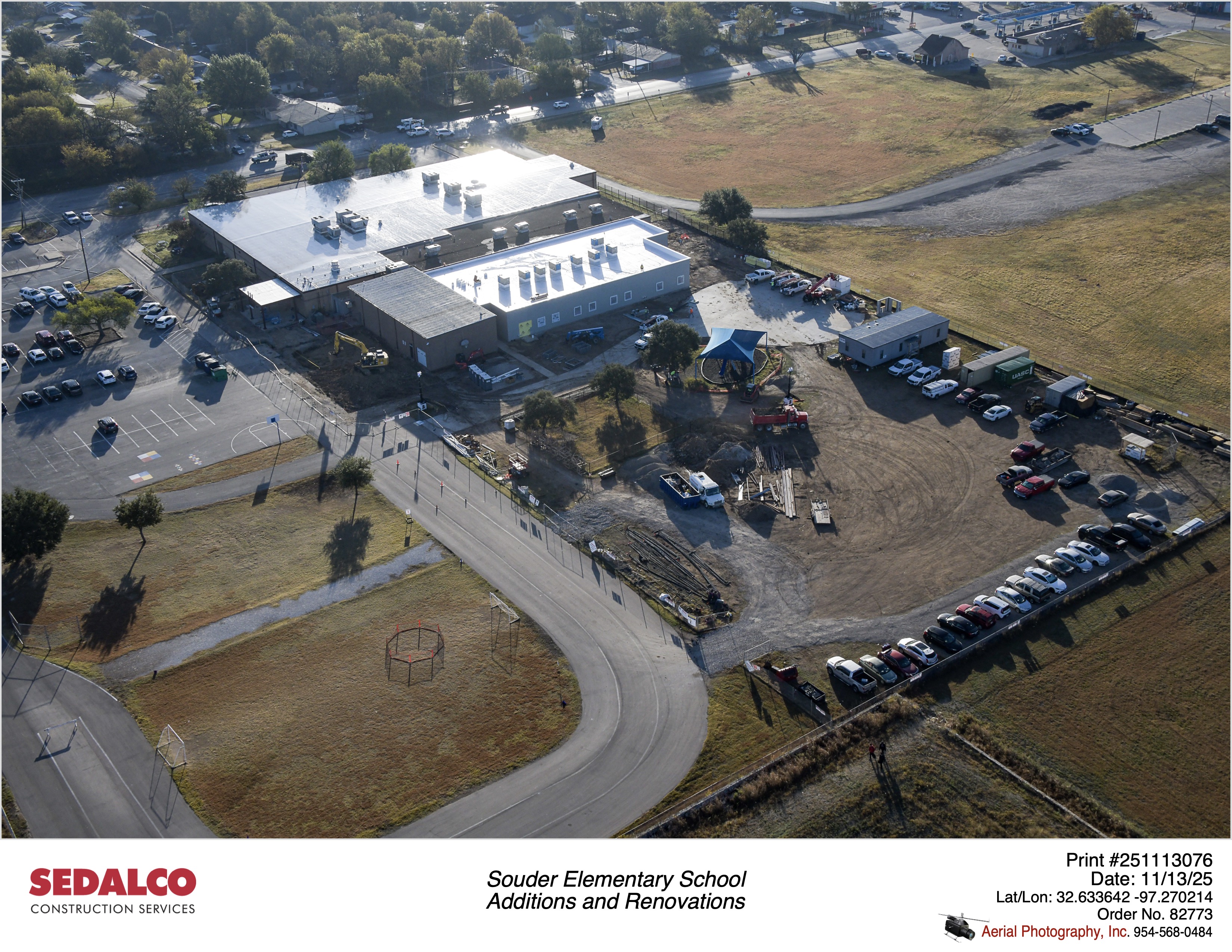 Souder ES (11.19.25) Aerial Progress Photos