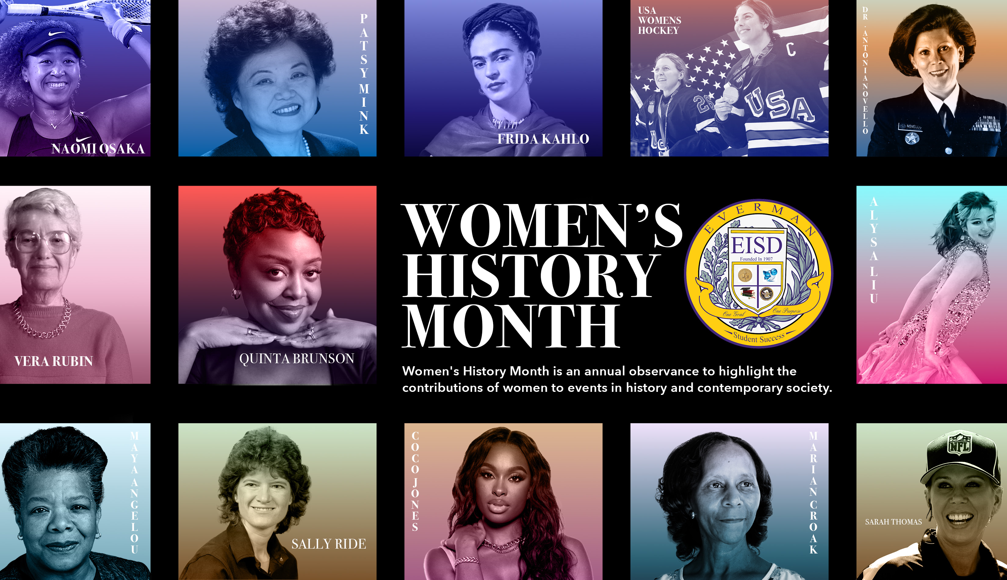 Everman ISD+WomensHistoryMonthCollective