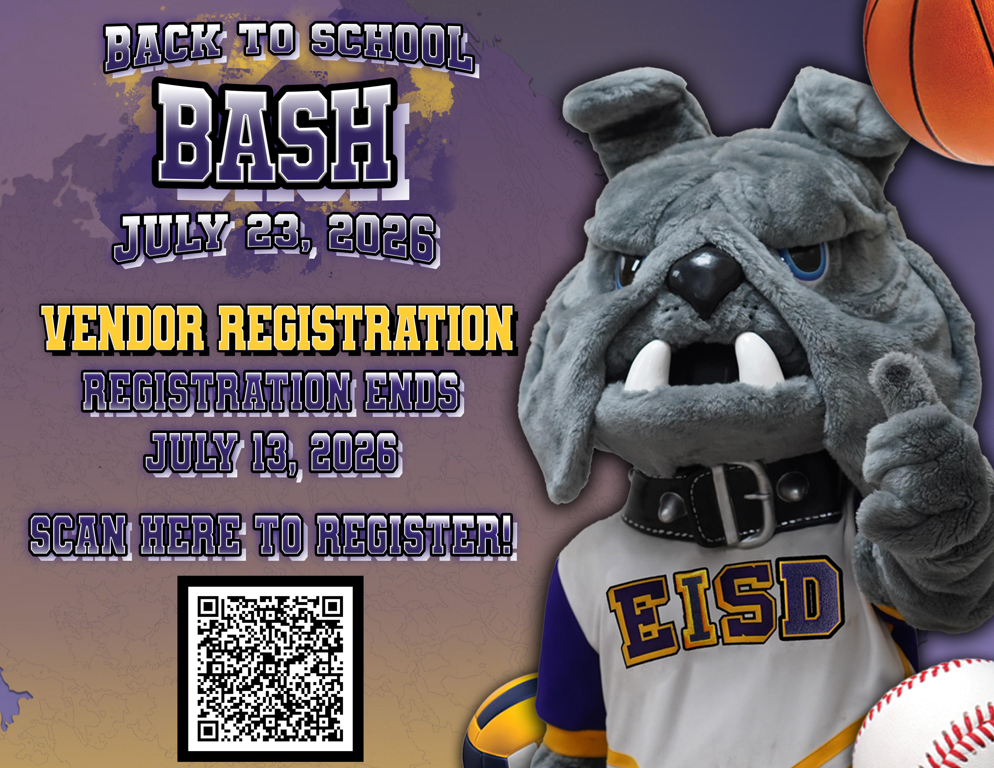 Register by July 13, 2026, or before spaces are filled. Vendor Link: https://forms.gle/xxTW3PawyjR4arrdA