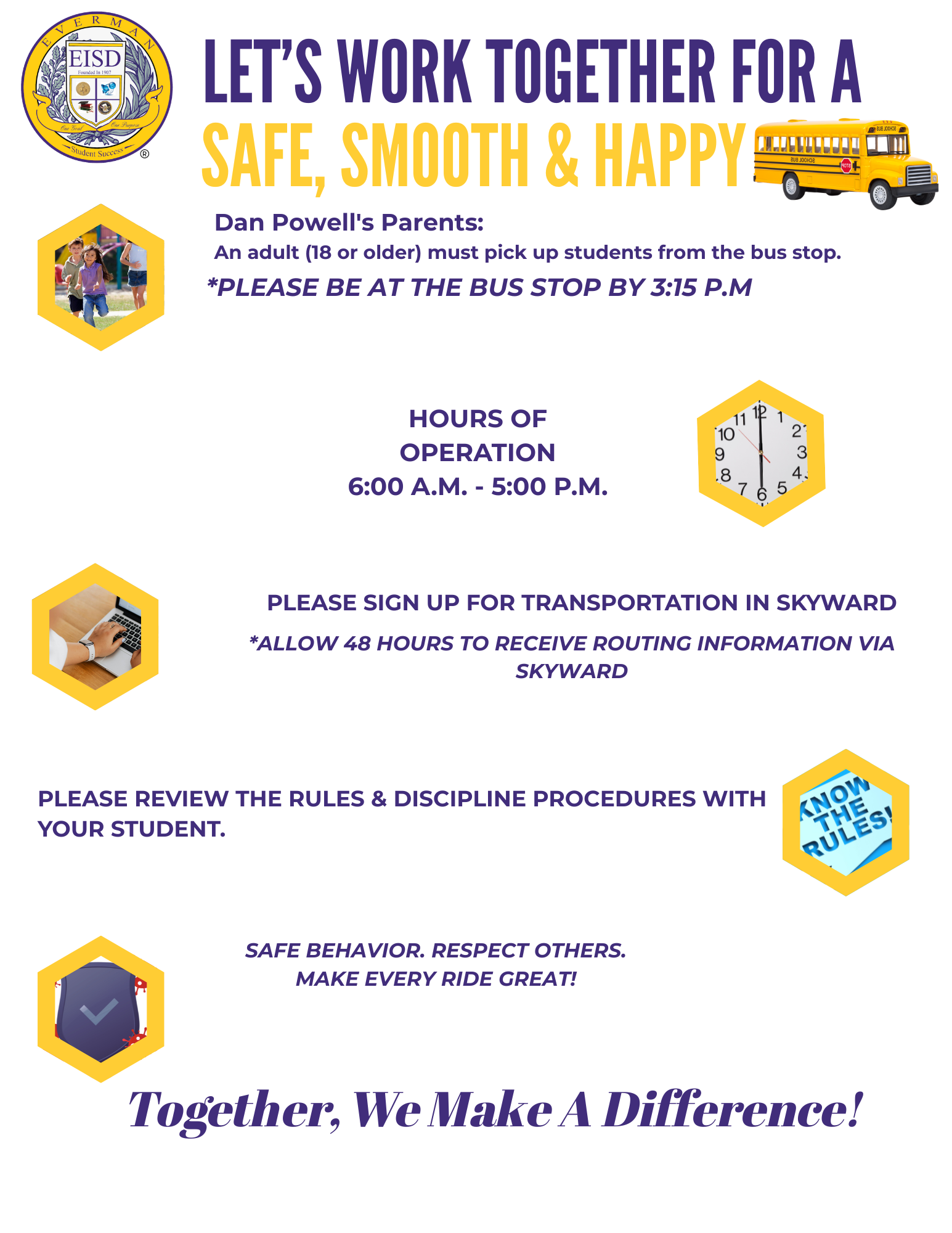 transportation information