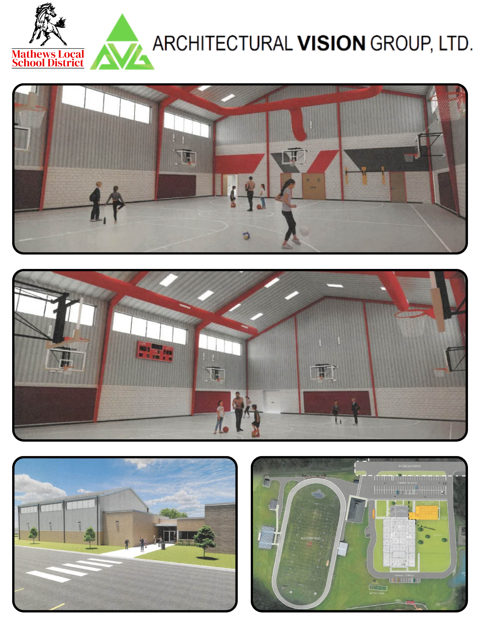gym renderings
