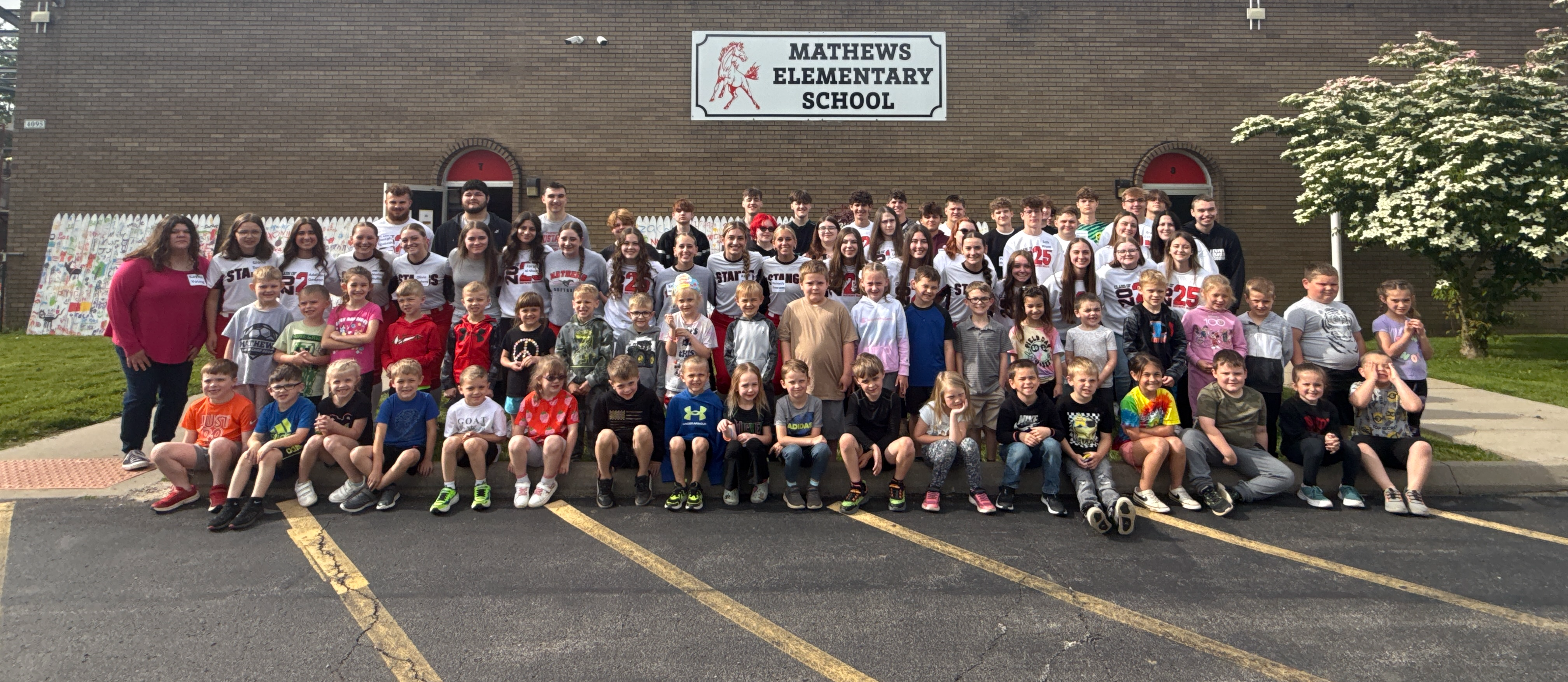 kindergarten and seniors