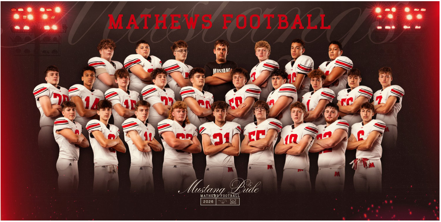 Mathews Mustangs Football 2026