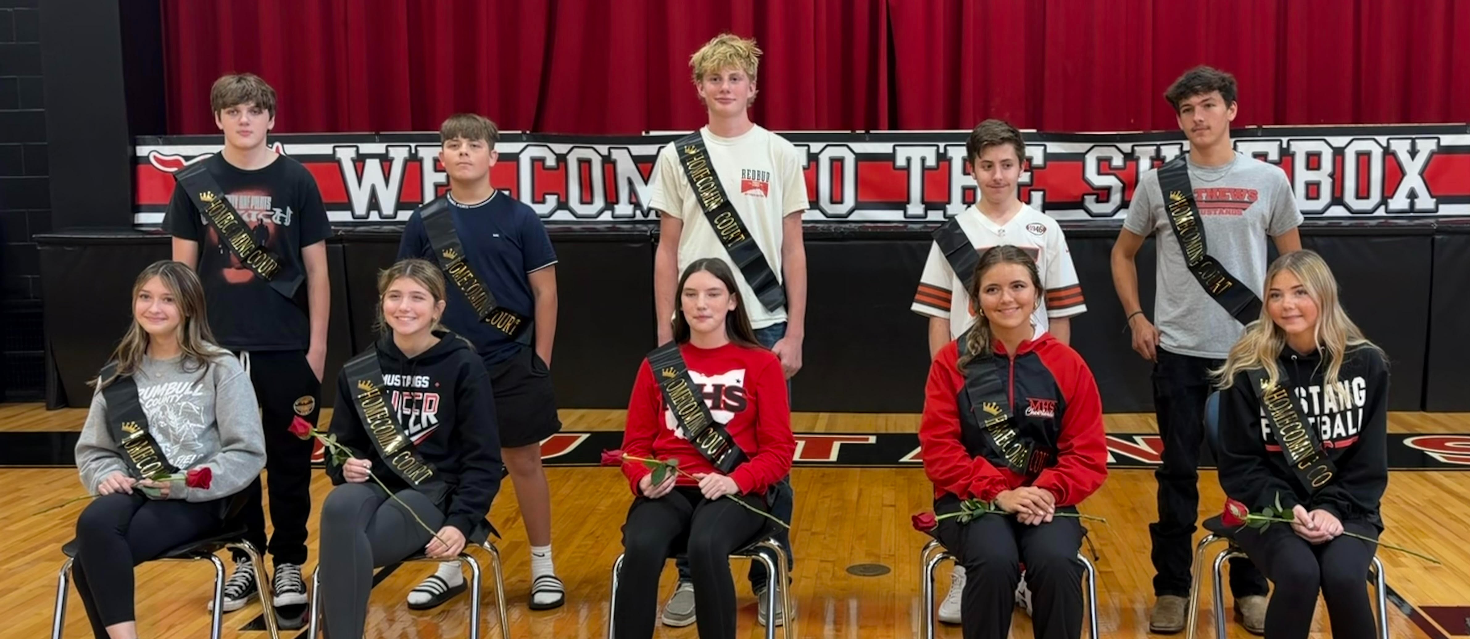 Homecoming Court Announcement 2026