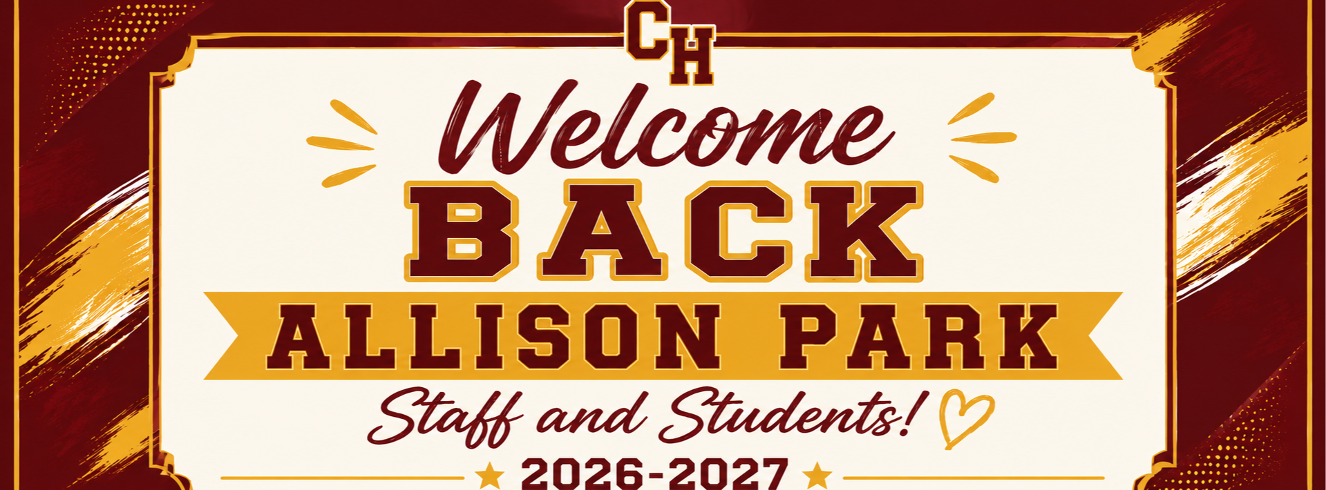 Welcome Back!