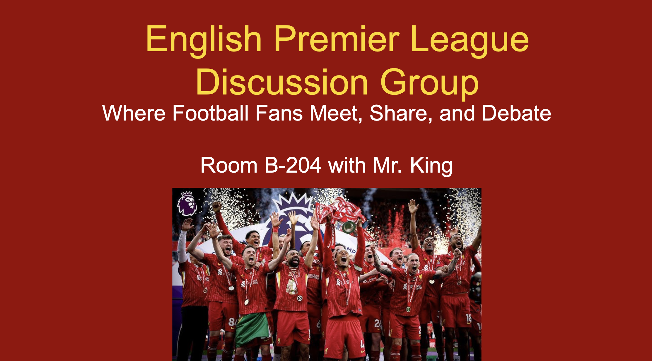 English Premier League Club