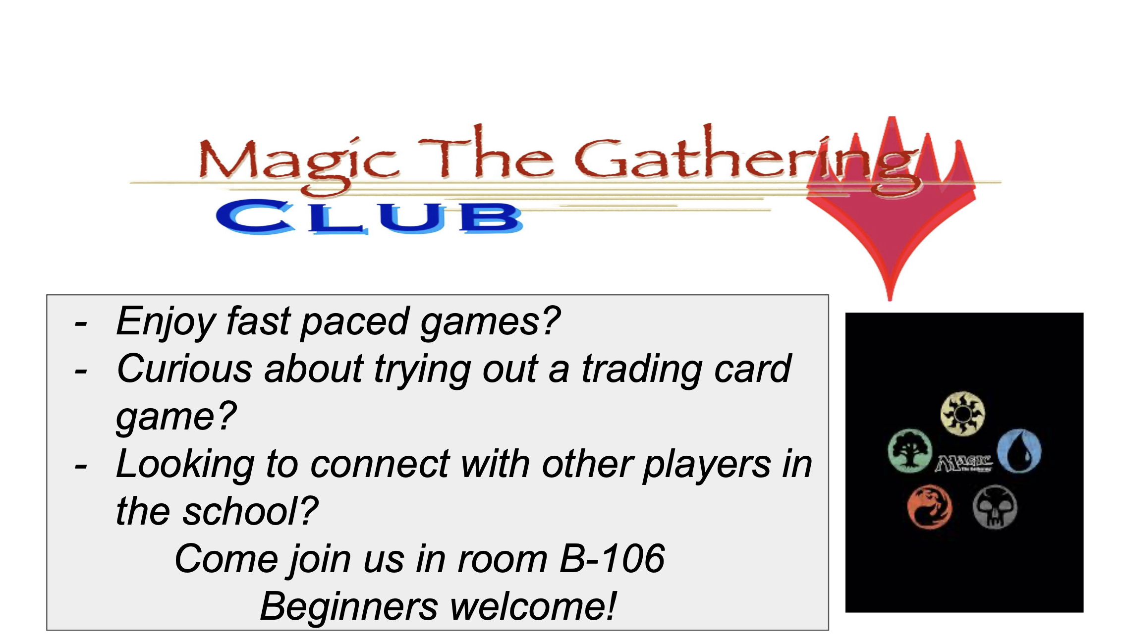 Magic Gathering Club
