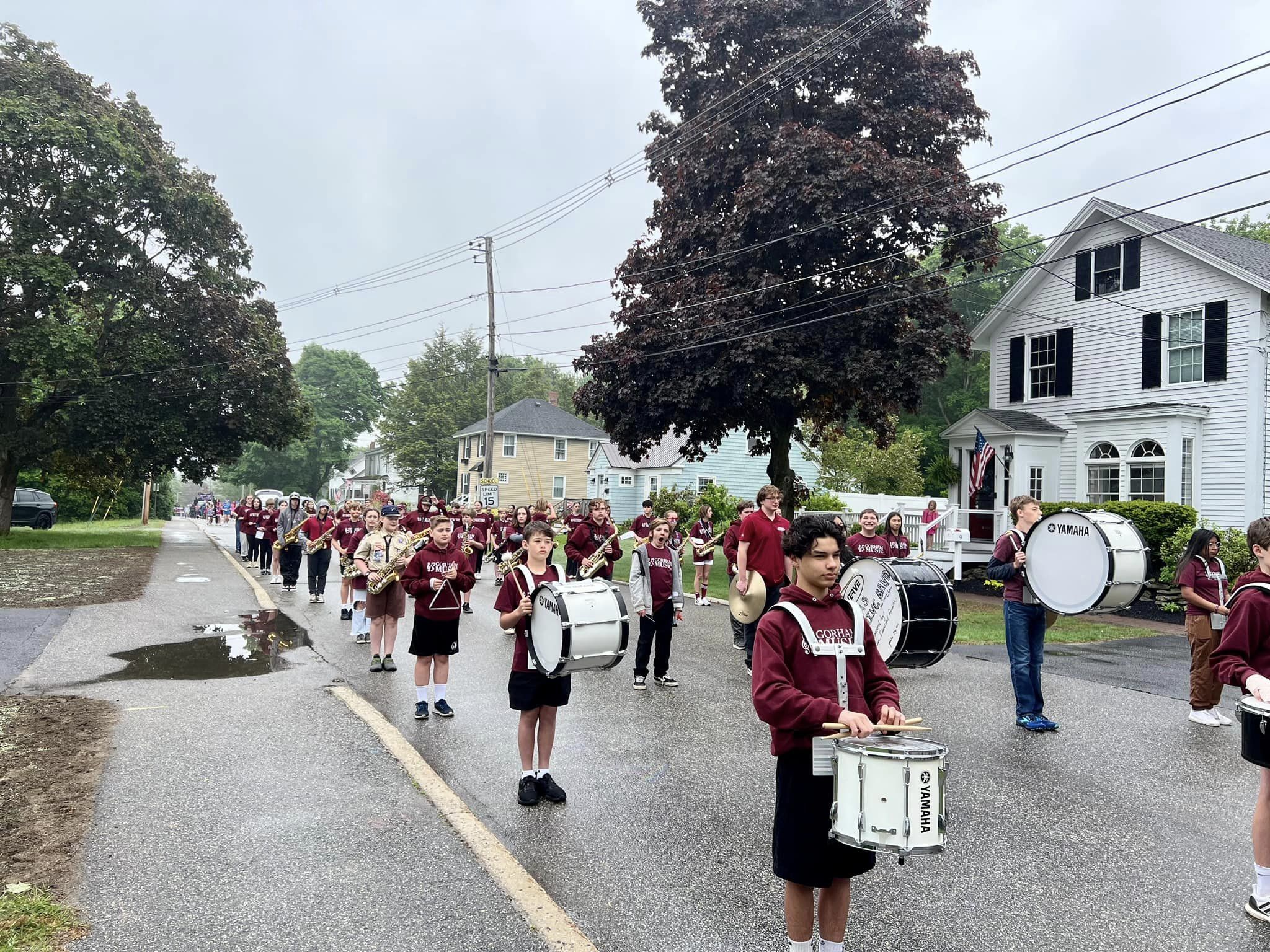 GMS & GHS Bands looked and sounded great at today's Memorial Day Parade! Thankful the rain held off!