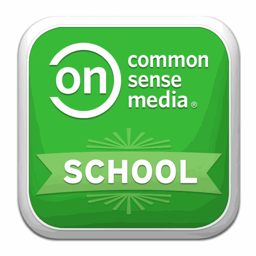 Logo for Common Sense Media Certified School