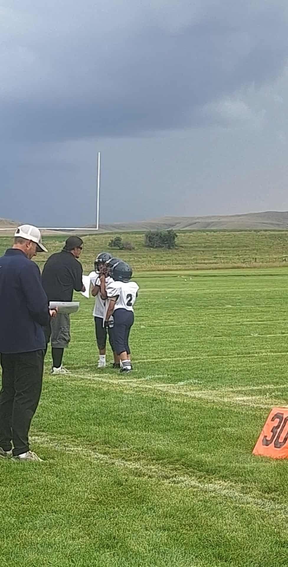 JH Football vs Simms